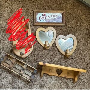 Vintage Cottage Core Bundle *without hair tool holder*